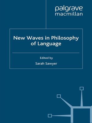 cover image of New Waves in Philosophy of Language